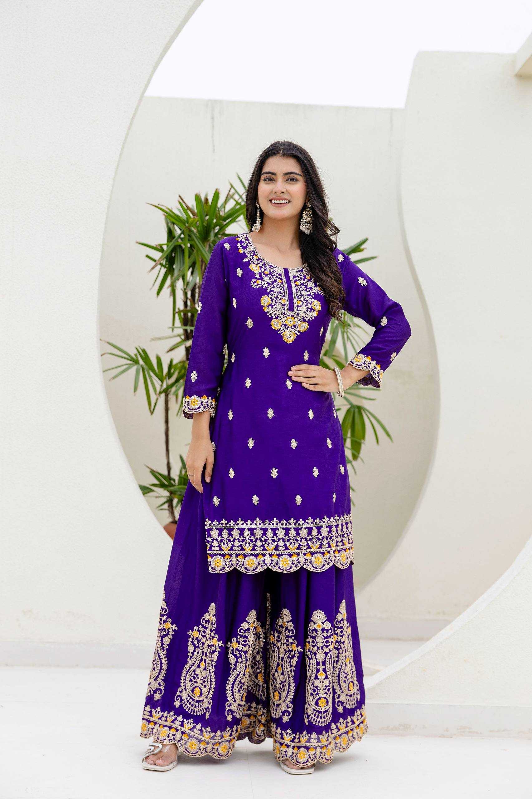 Ynf Chinon RIN197 5014 Suits & Dresses Wholesale Party wear suits Bridal Suits Designer Suits Manufacturer- Kapda Export