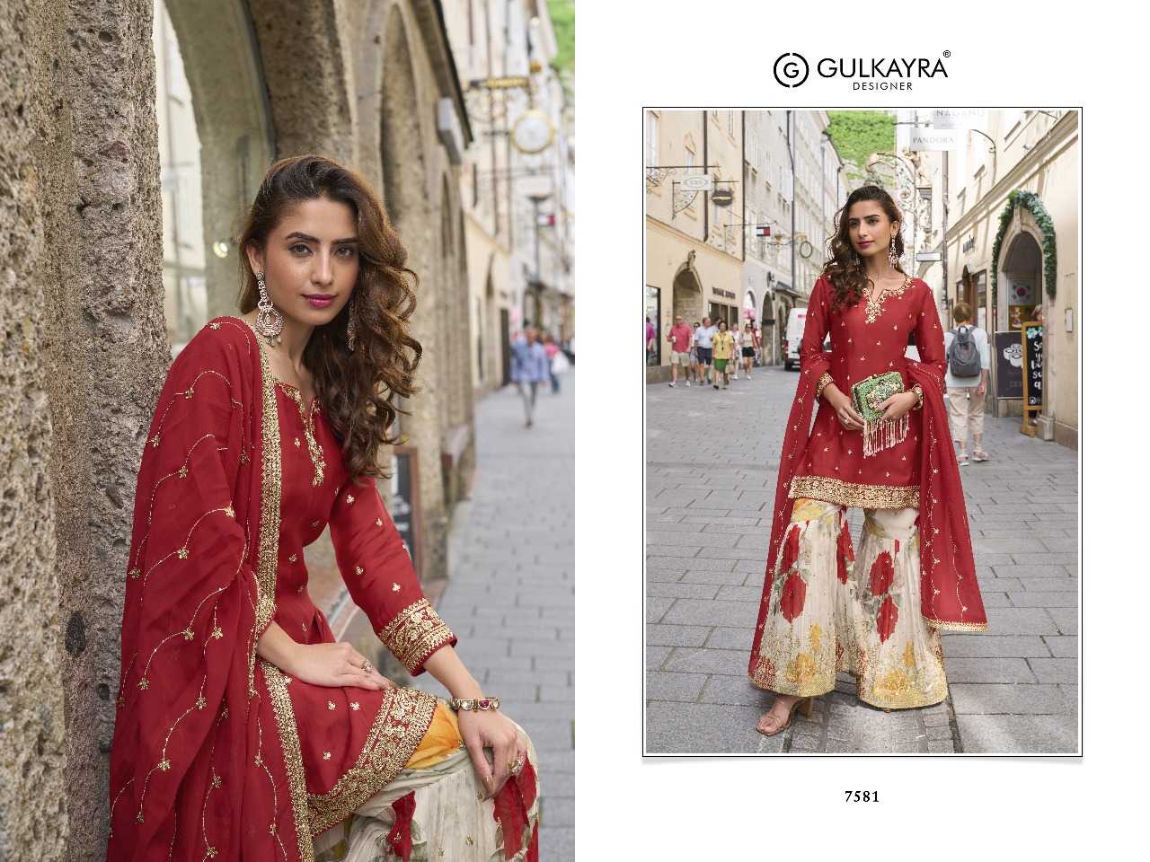 Ynf Chinon RIN197 5025 Suits & Dresses Wholesale Party wear suits Bridal Suits Designer Suits Manufacturer- Kapda Export