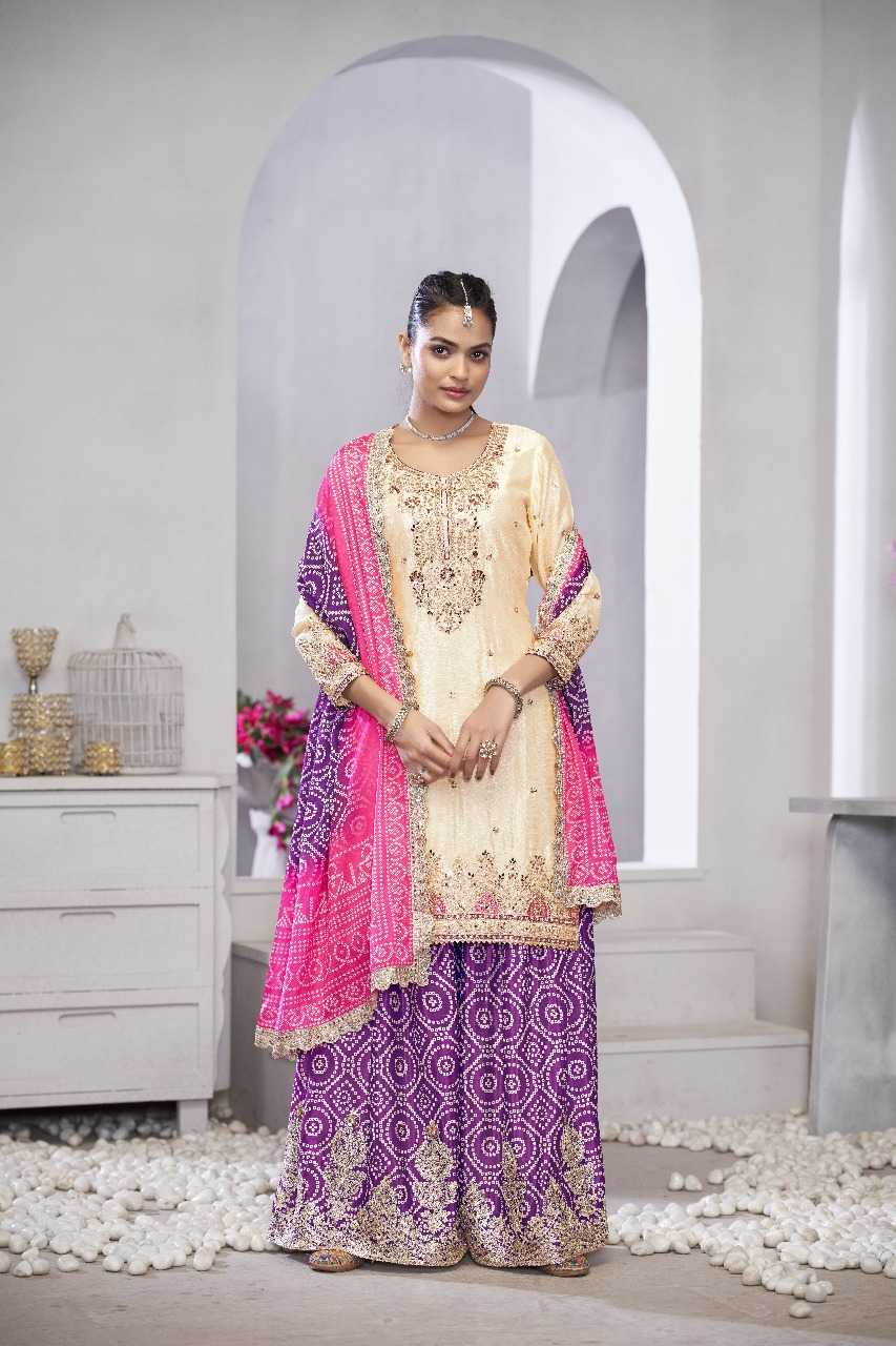Ynf Chinon RIN197 5031 Suits & Dresses Wholesale Party wear suits Bridal Suits Designer Suits Manufacturer- Kapda Export