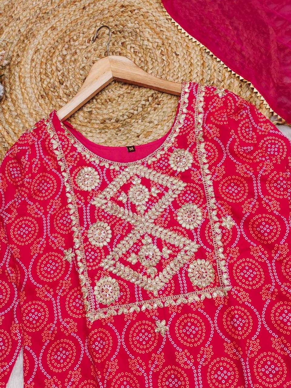 Ynf Chinon Silk KESH501 SIMRAN Suits & Dresses Wholesale Ladies Suits Embroidery Suits Party wear suits Bandhani Suits Manufacturer- Kapda Export