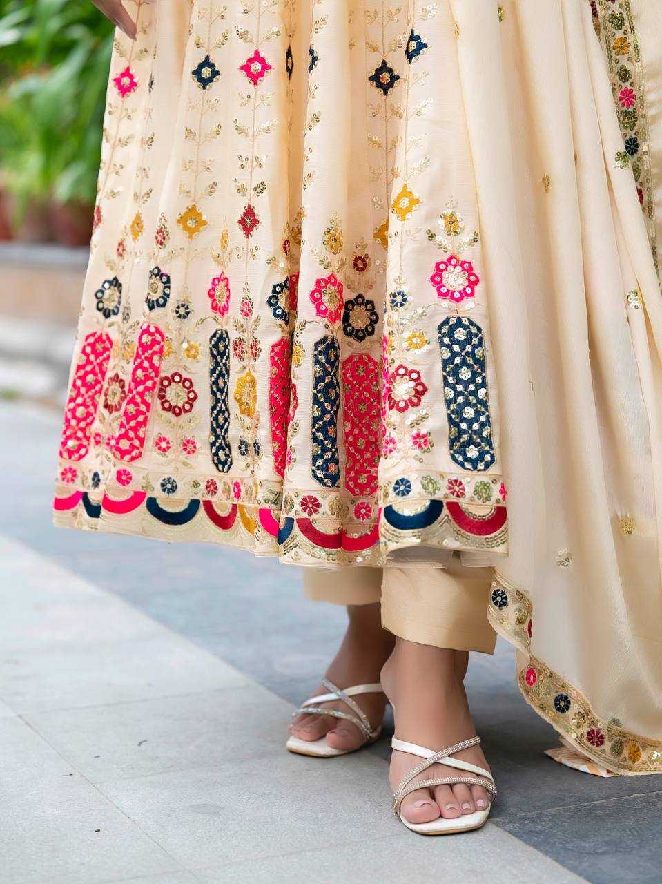 Ynf Chinon Silk KESH515 1234 Suits & Dresses Wholesale Alia Cut Suits Anarkali Suits Manufacturer- Kapda Export