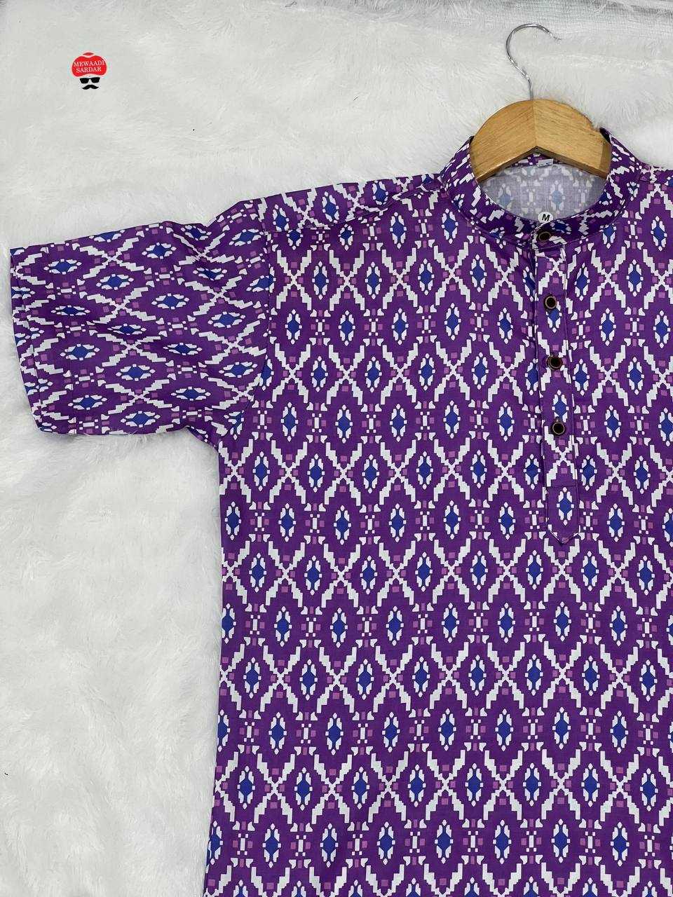 Ynf Cotton RIN125 B-Desi Mens Wear Wholesale Mens Kurtas Casual Wear Men Short Kurta Manufacturer- Kapda Export