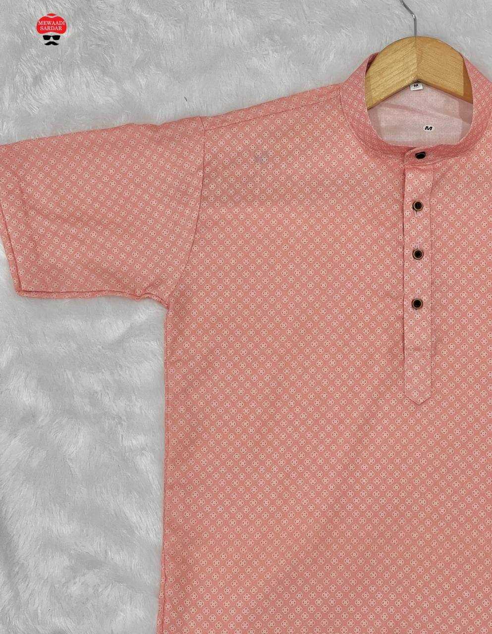 Ynf Cotton RIN125 B-Desi Mens Wear Wholesale Mens Kurtas Casual Wear Men Short Kurta Manufacturer- Kapda Export