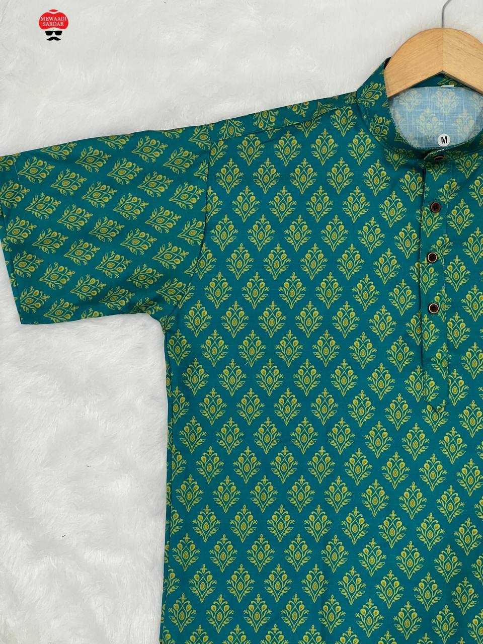 Ynf Cotton RIN125 B-Desi Mens Wear Wholesale Mens Kurtas Casual Wear Men Short Kurta Manufacturer- Kapda Export