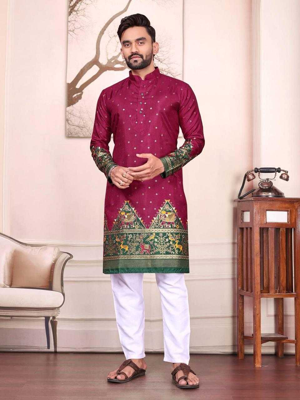 Ynf Dola Silk RIN131 SWEET HEART Couple Wear Wholesale Couple Matching Ethnic Outfits Festive Matching Couple Dresses Party Wear Couple Ethnic Collection Manufacturer- Kapda Export