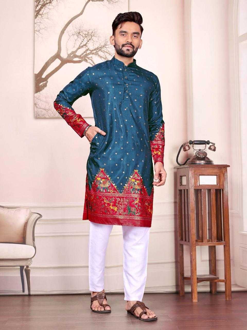 Ynf Dola Silk RIN131 SWEET HEART Couple Wear Wholesale Couple Matching Ethnic Outfits Festive Matching Couple Dresses Party Wear Couple Ethnic Collection Manufacturer- Kapda Export