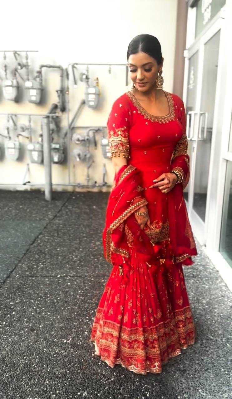 Ynf Faux Georgette KESH236 1228 Suits & Dresses Wholesale Party wear suits Bridal Suits Designer Suits Manufacturer- Kapda Export