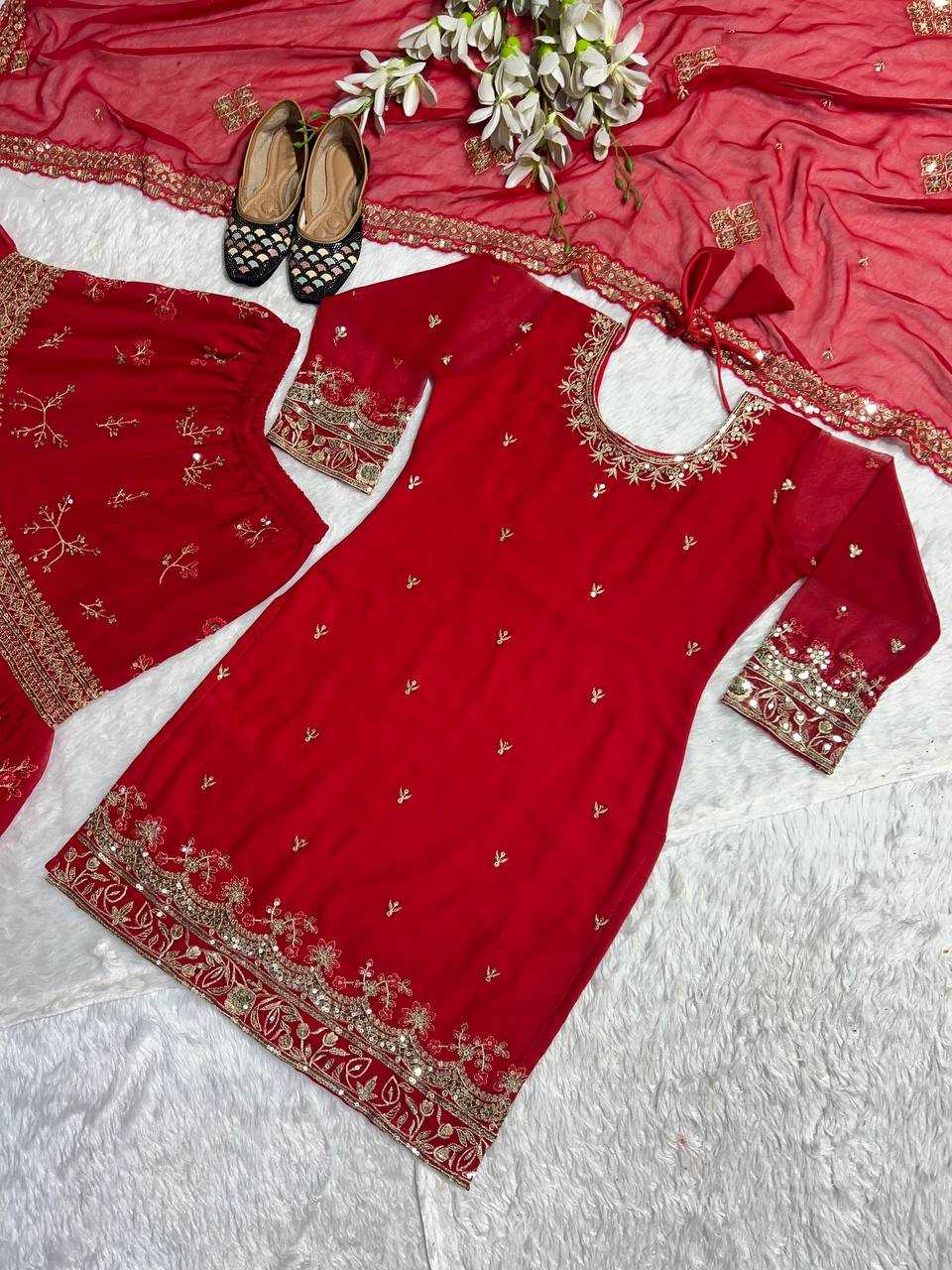Ynf Faux Georgette KESH236 1228 Suits & Dresses Wholesale Party wear suits Bridal Suits Designer Suits Manufacturer- Kapda Export