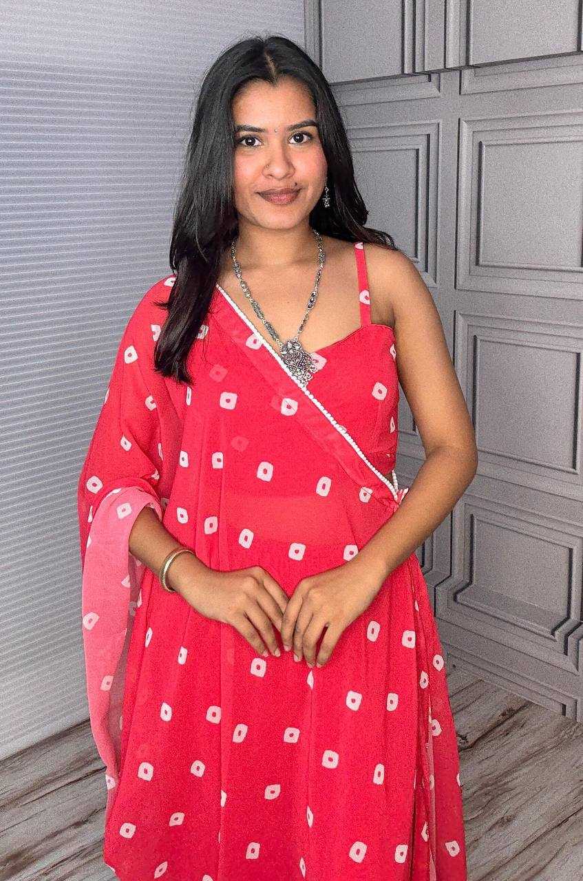 Ynf Faux Georgette KESH531 1044 Kurti Wholesale Designer Kurtis Georgette Kurti Side Slit Kurtis Manufacturer- Kapda Export