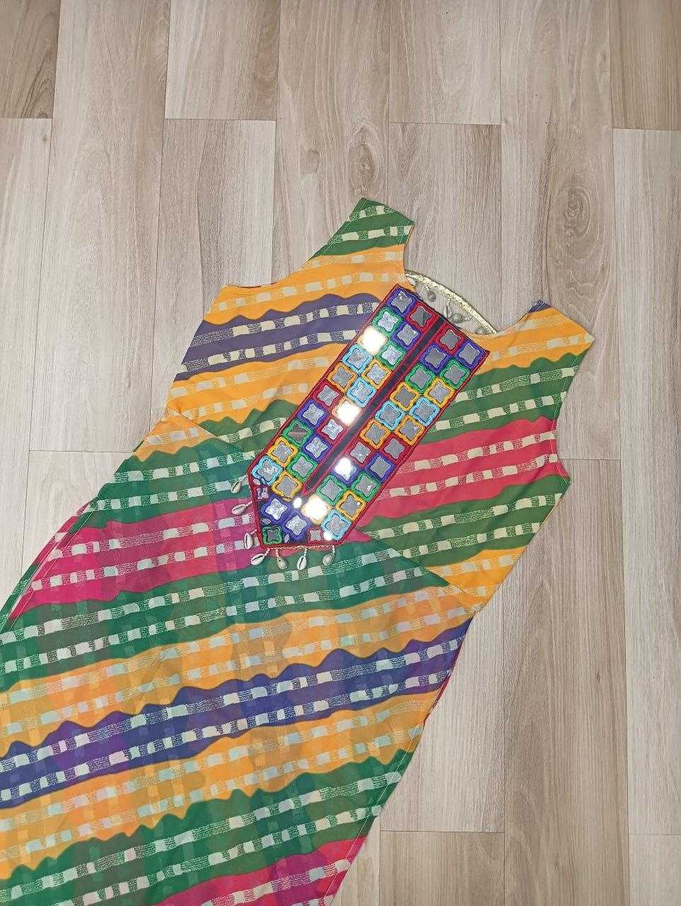 Ynf Georgette KESH491 9267 Kurti Wholesale Ladies Kurti Georgette Kurti Bandhani Kurtis Manufacturer- Kapda Export