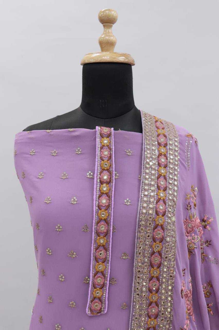 Ynf Georgette RIN131 1407 Suits & Dresses Wholesale Unstitched Suits Embroidery Suits Semi-Stitched Suits Manufacturer- Kapda Export