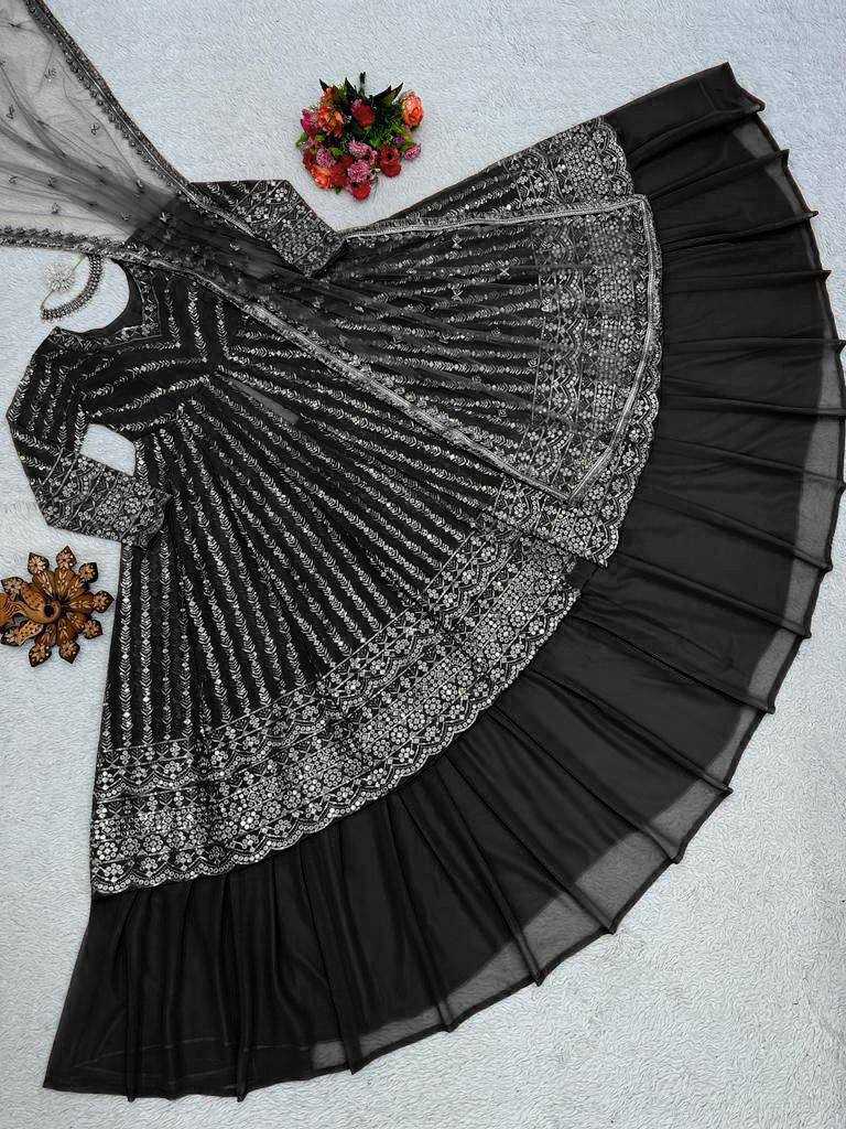 Ynf Georgette RIN162 6453 Lehengas Wholesale Designer Lehenga Designer Lehenga Choli Anarkali Lehenga Manufacturer- Kapda Export