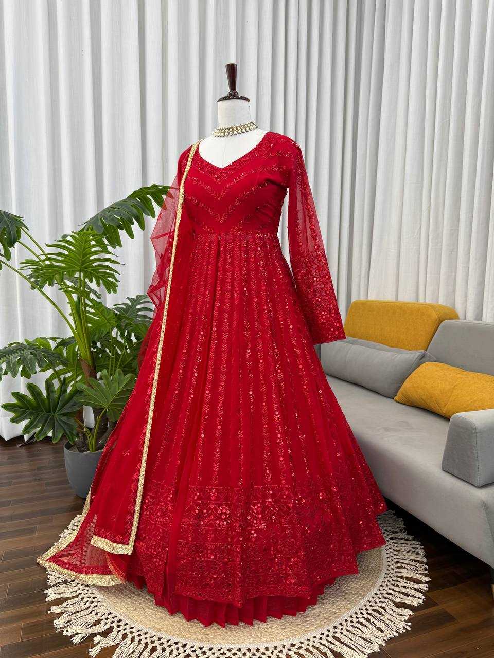 Ynf Georgette RIN162 6453 Lehengas Wholesale Designer Lehenga Designer Lehenga Choli Anarkali Lehenga Manufacturer- Kapda Export