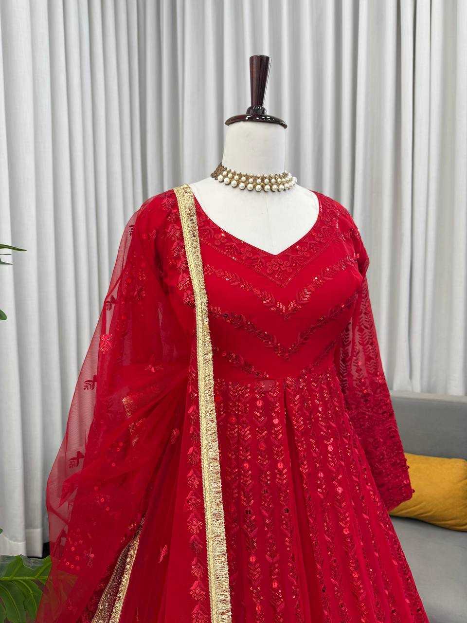 Ynf Georgette RIN162 6453 Lehengas Wholesale Designer Lehenga Designer Lehenga Choli Anarkali Lehenga Manufacturer- Kapda Export
