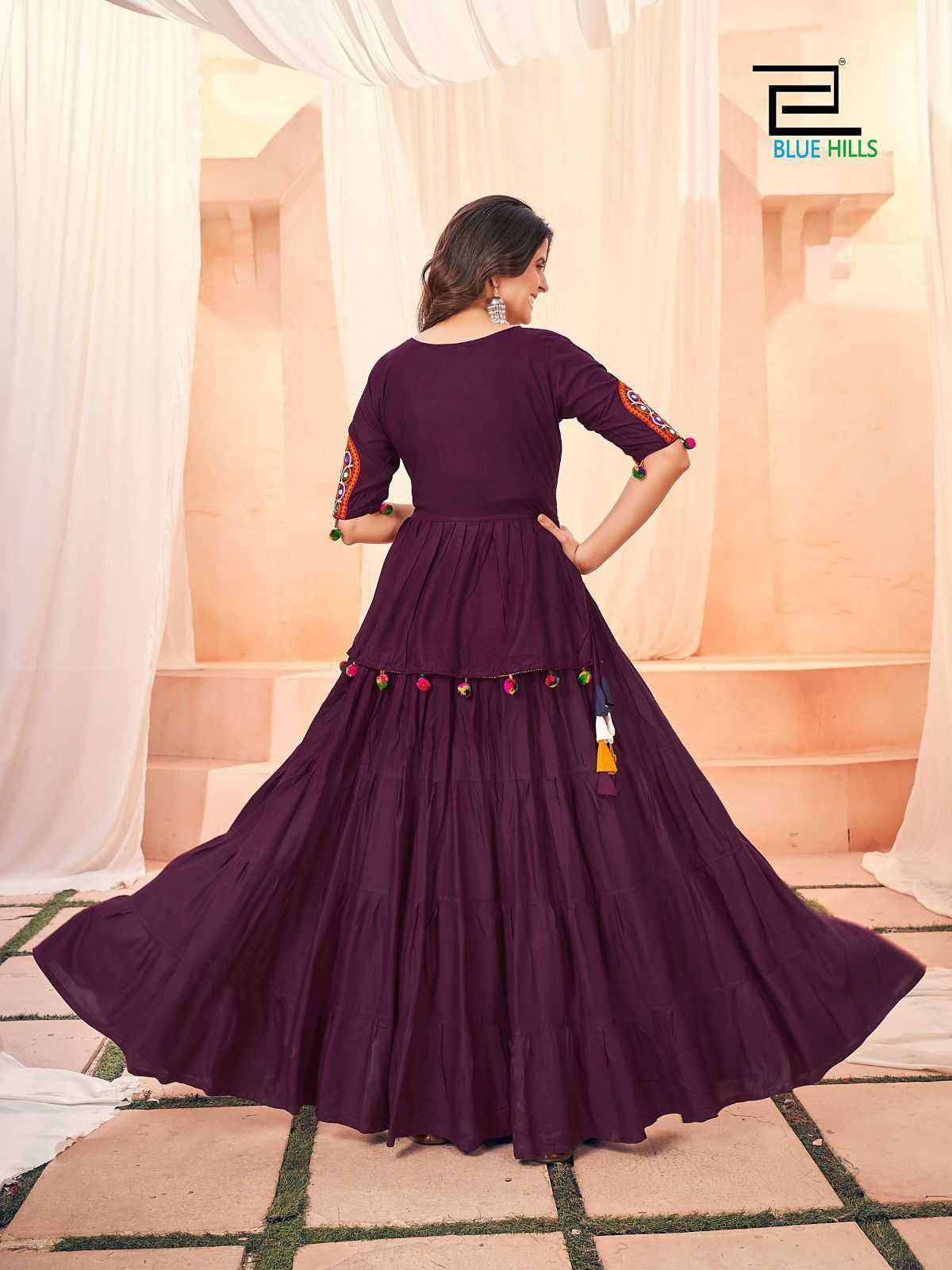 Ynf Heavy Rayon RIN190 Dholida Setwise Collections Wholesale Lehenga Catalogs Manufacturer- Kapda Export