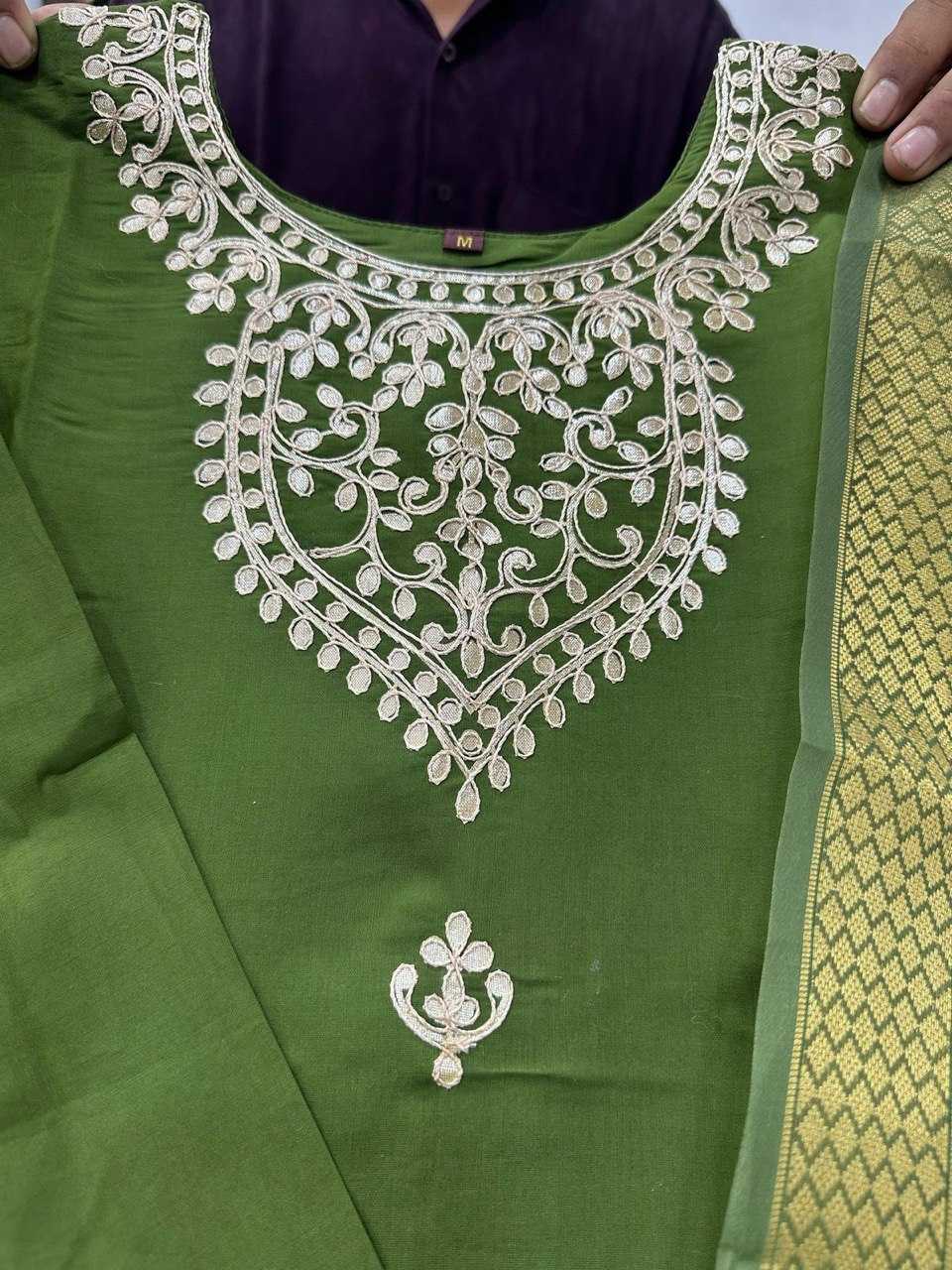 Ynf Heavy Roman Silk KESH601 205 Kurti Wholesale Designer Kurtis Silk Kurtis Gota Patti Kurtis Manufacturer- Kapda Export