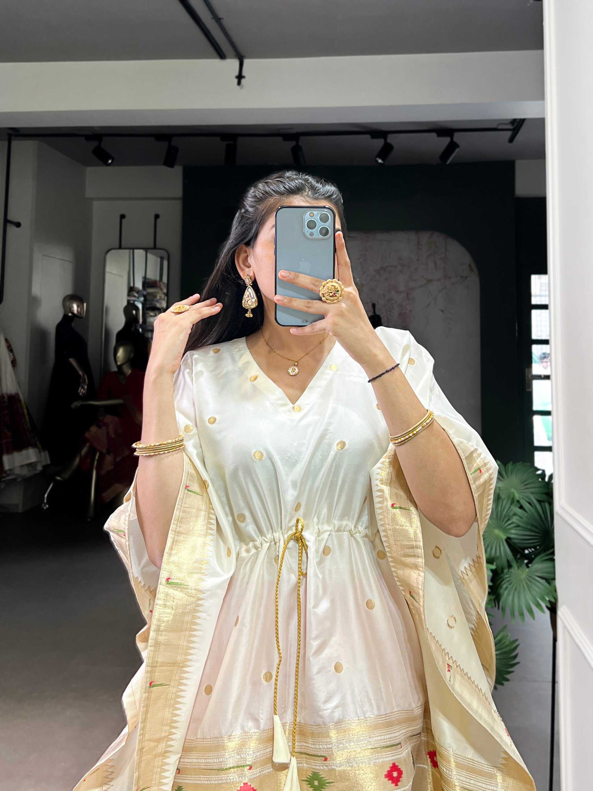 Ynf Jacquard KESH134 3801 Suits & Dresses Wholesale Embroidery Suits Zari Work Suit Kaftan Dresses Manufacturer- Kapda Export