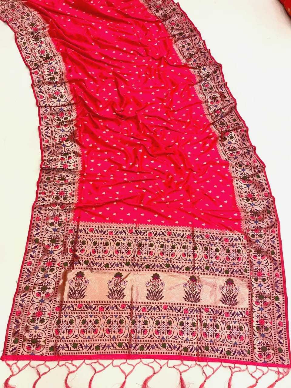 Ynf Paithani Silk KESH548 101 Silk Sarees Festive Collections Wholesale Paithani Sarees Zari Border Silk Sarees Kanchipuram Silk Sarees Manufacturer- Kapda Export