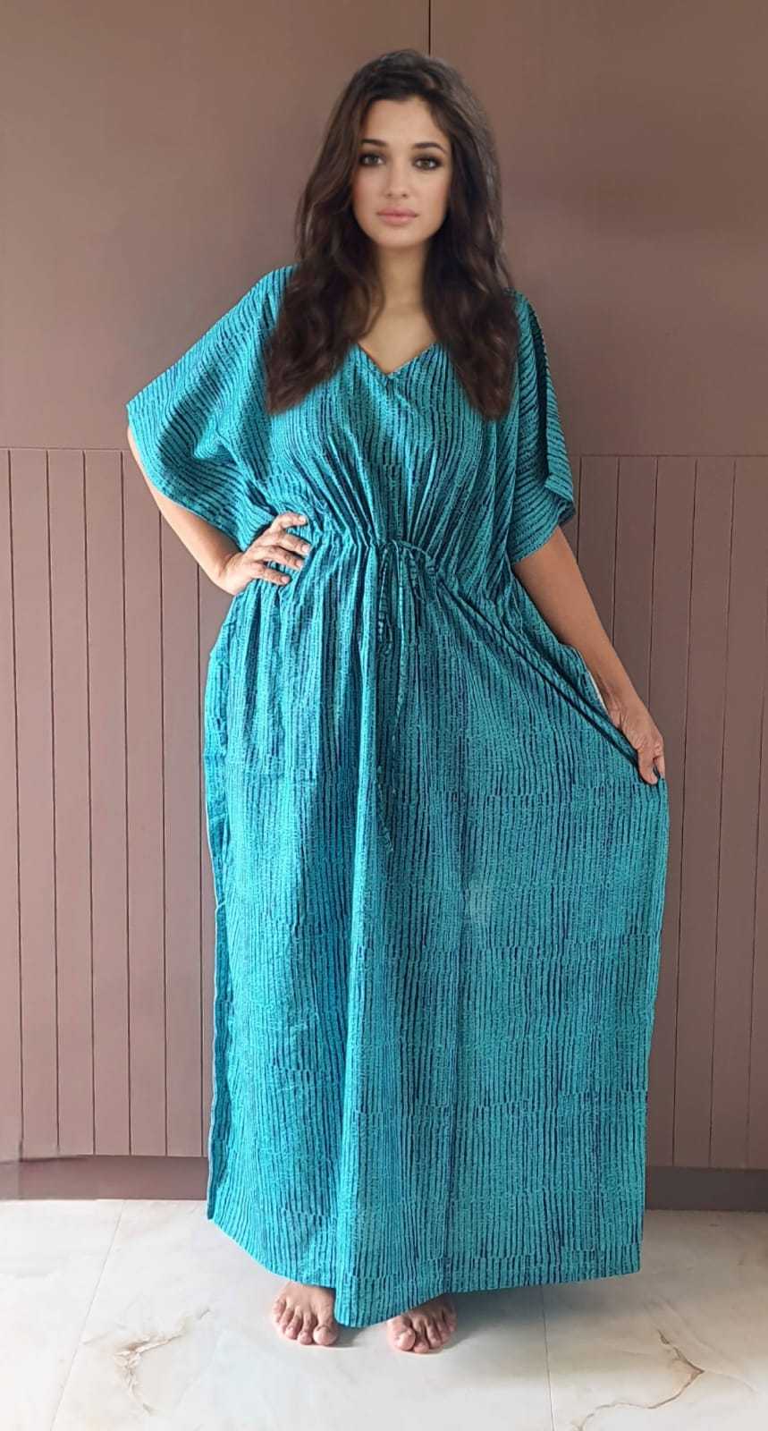 Ynf Pure Cotton KESH585 102 Suits & Dresses Western Wears Festive Collections Wholesale Indo Western Dresses Casual Dresses Kaftan Dresses Manufacturer- Kapda Export