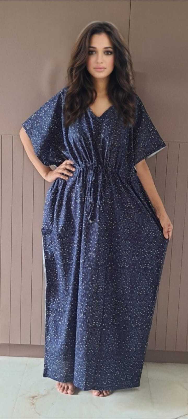 Ynf Pure Cotton KESH585 102 Suits & Dresses Western Wears Festive Collections Wholesale Indo Western Dresses Casual Dresses Kaftan Dresses Manufacturer- Kapda Export