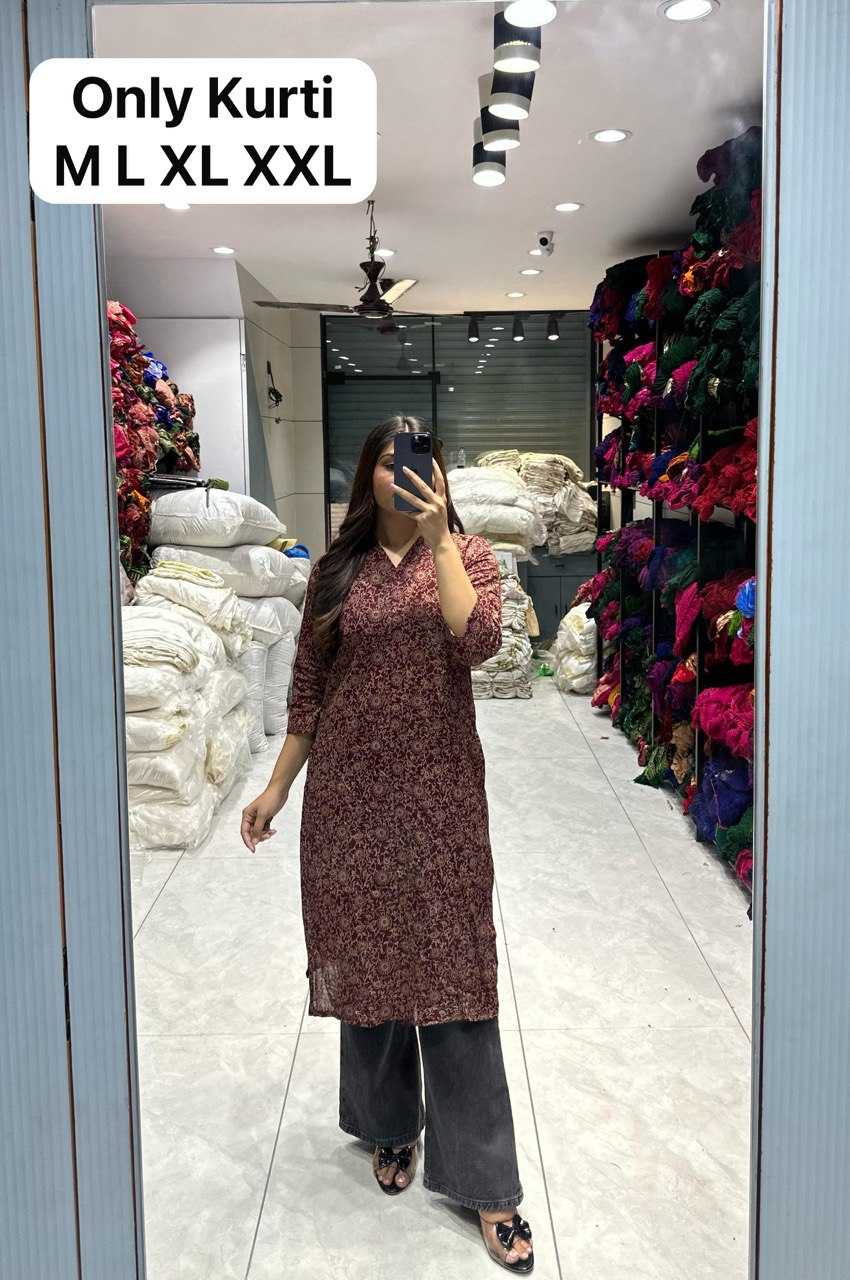 Ynf Pure Cotton KESH601 02 Kurti Wholesale Printed Kurtis Cotton Kurtis Jaipuri Kurti Manufacturer- Kapda Export