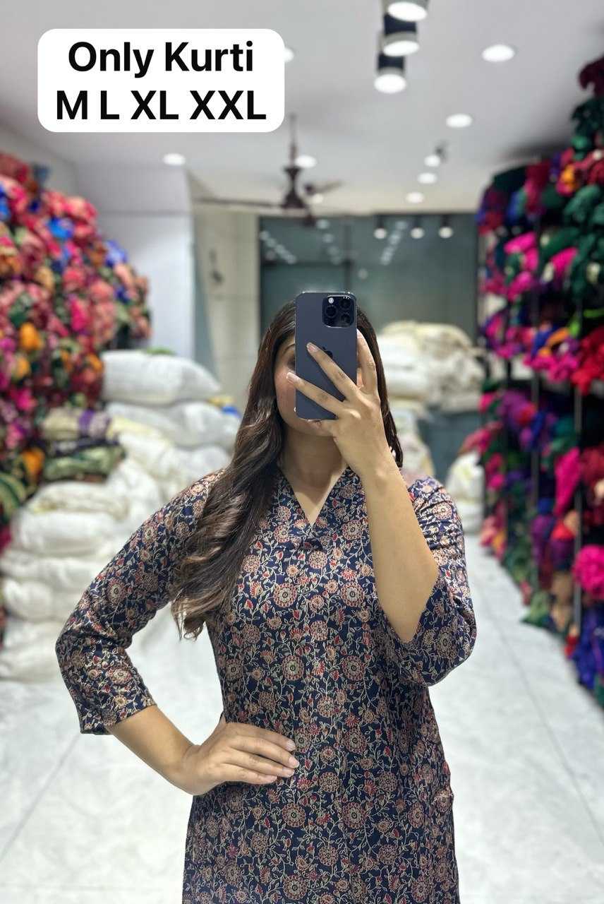 Ynf Pure Cotton KESH601 02 Kurti Wholesale Printed Kurtis Cotton Kurtis Jaipuri Kurti Manufacturer- Kapda Export