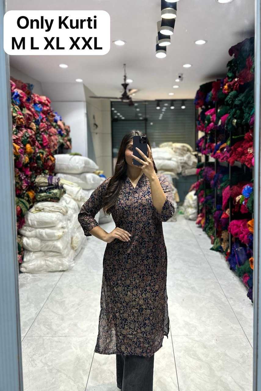 Ynf Pure Cotton KESH601 02 Kurti Wholesale Printed Kurtis Cotton Kurtis Jaipuri Kurti Manufacturer- Kapda Export