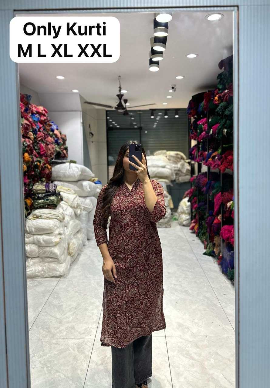 Ynf Pure Cotton KESH601 02 Kurti Wholesale Printed Kurtis Cotton Kurtis Jaipuri Kurti Manufacturer- Kapda Export