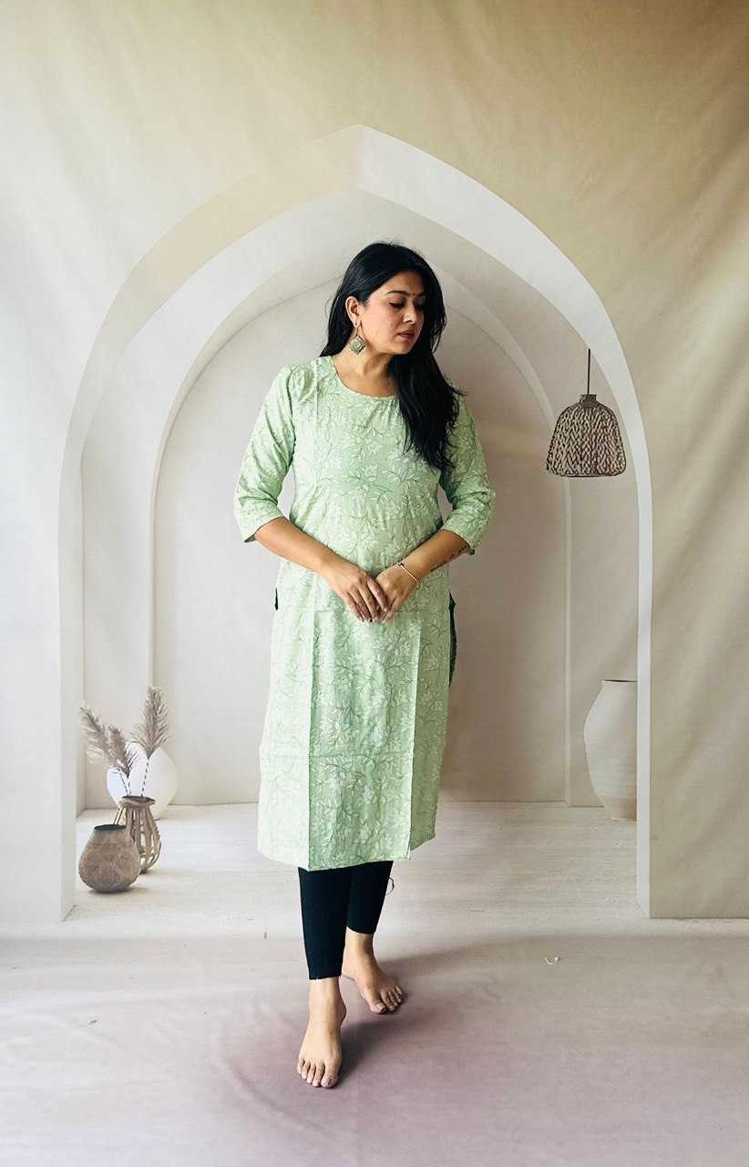 Ynf Pure Cotton KESH601 211 Kurti Wholesale Festive Kurtis Printed Kurtis Jaipuri Kurti Manufacturer- Kapda Export
