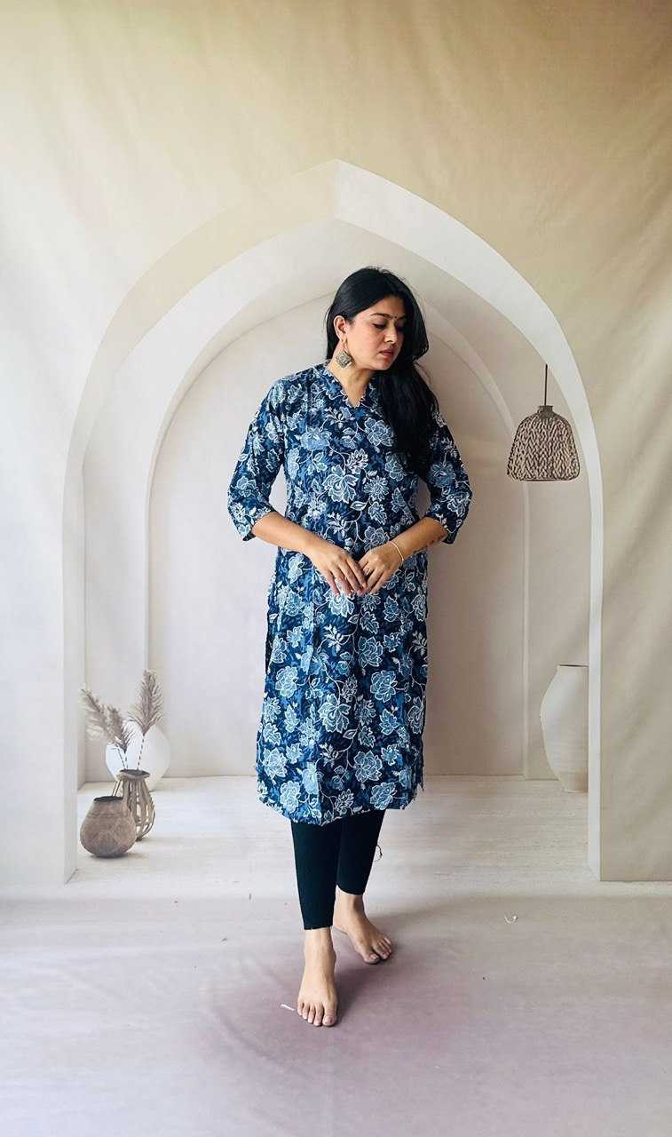 Ynf Pure Cotton KESH601 211 Kurti Wholesale Festive Kurtis Printed Kurtis Jaipuri Kurti Manufacturer- Kapda Export