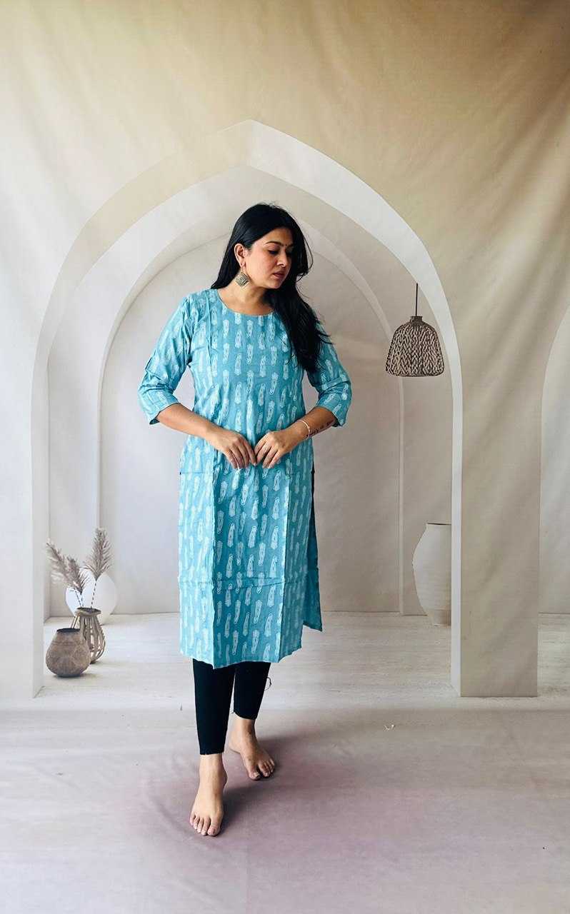 Ynf Pure Cotton KESH601 211 Kurti Wholesale Festive Kurtis Printed Kurtis Jaipuri Kurti Manufacturer- Kapda Export
