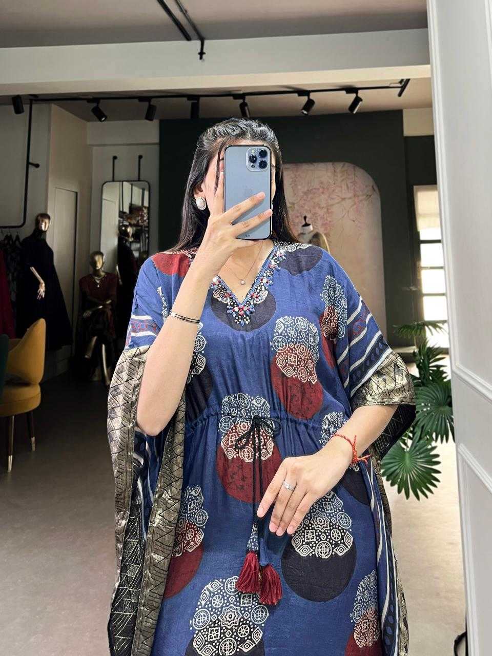 Ynf Pure Viscos KESH134 3022 Kurti Wholesale Kaftan Kurtis Manufacturer- Kapda Export