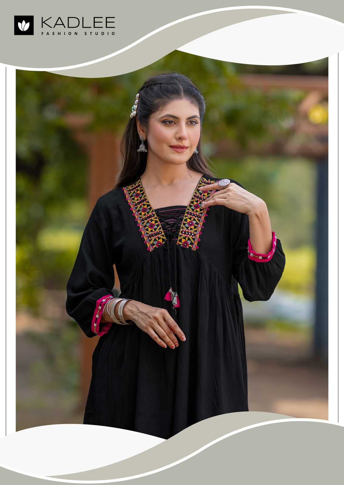 Ynf Rayon RIN190 KADLEE Centuri vol 3 Setwise Collections Wholesale Western Wear Catalogs Manufacturer- Kapda Export