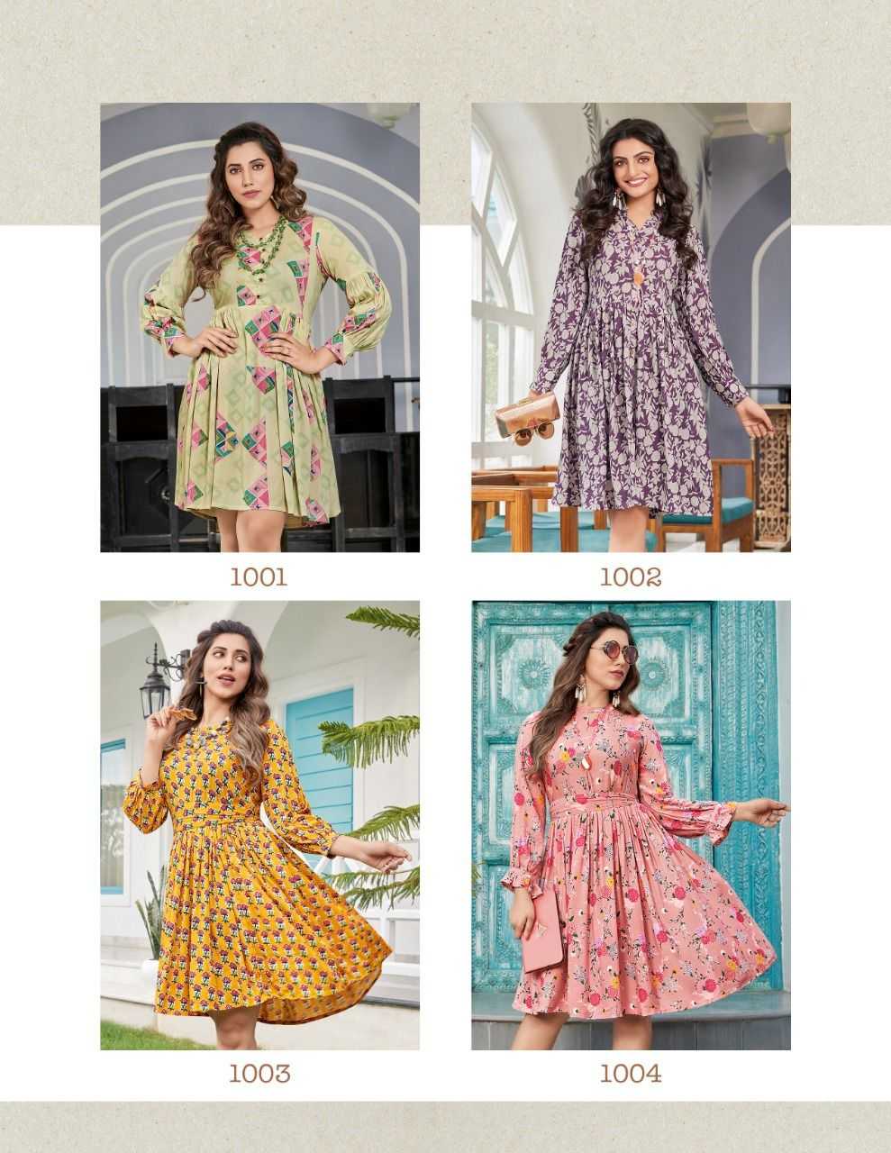Ynf Rayon RIN190 PASSION TREE FLAIR STREET VOL.1 Setwise Collections Wholesale Gowns Catalogs Manufacturer- Kapda Export