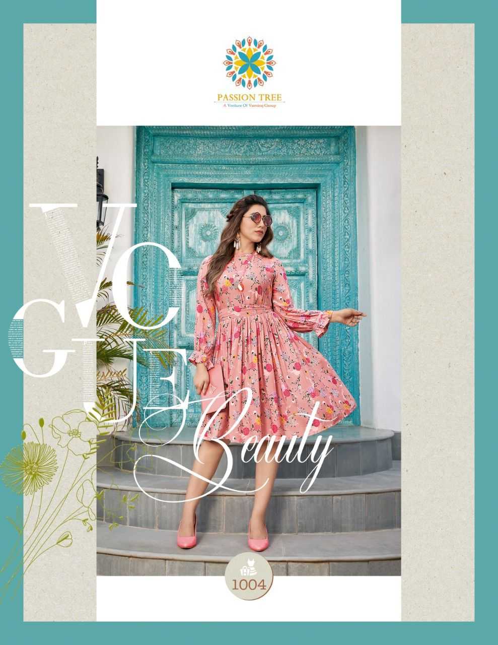 Ynf Rayon RIN190 PASSION TREE FLAIR STREET VOL.1 Setwise Collections Wholesale Gowns Catalogs Manufacturer- Kapda Export