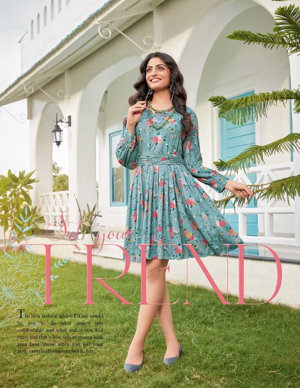 Ynf Rayon RIN190 PASSION TREE FLAIR STREET VOL.1 Setwise Collections Wholesale Gowns Catalogs Manufacturer- Kapda Export