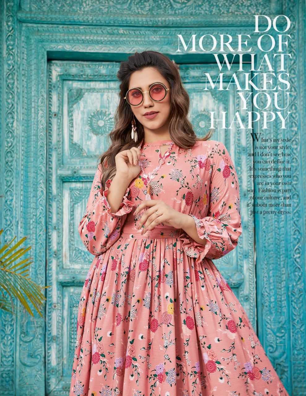Ynf Rayon RIN190 PASSION TREE FLAIR STREET VOL.1 Setwise Collections Wholesale Gowns Catalogs Manufacturer- Kapda Export