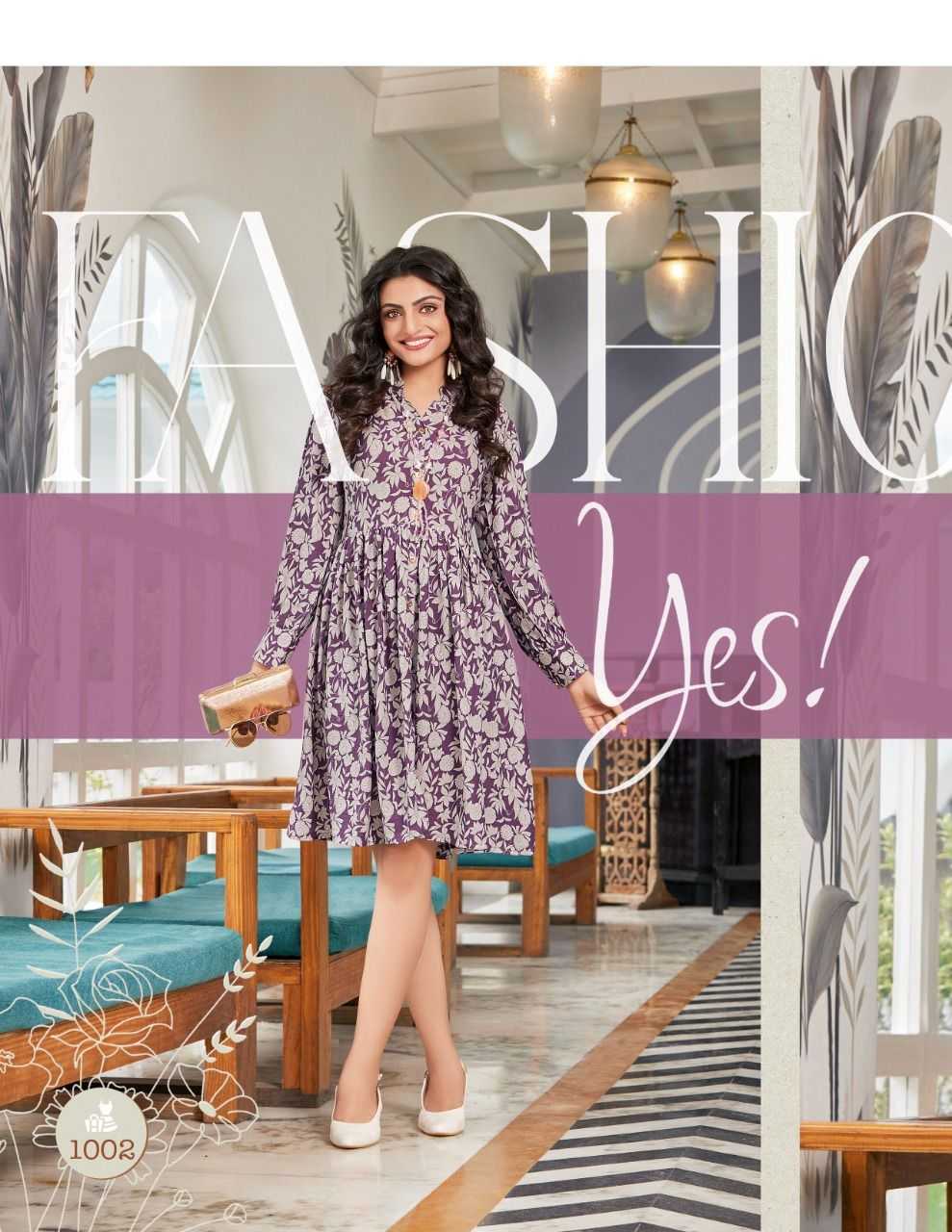 Ynf Rayon RIN190 PASSION TREE FLAIR STREET VOL.1 Setwise Collections Wholesale Gowns Catalogs Manufacturer- Kapda Export
