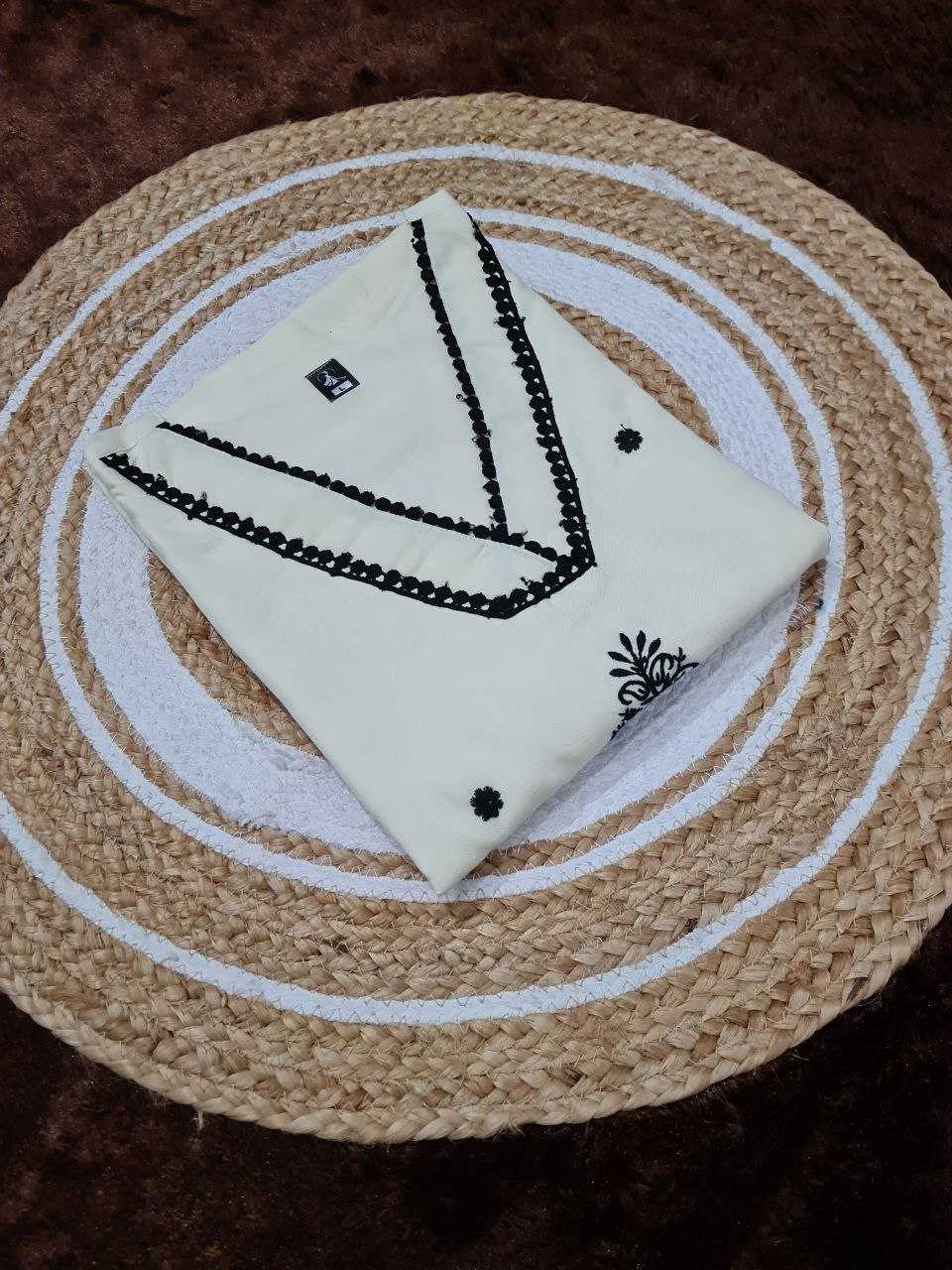 Ynf Reyon Cotton KESH529 KHUSHI 2 Suits & Dresses Wholesale Embroidery Suits Party wear suits White Salwar Suit Manufacturer- Kapda Export