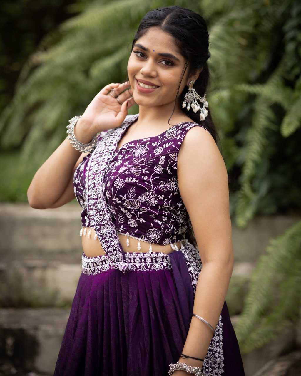 Ynf Satin RIN119 9042 Lehengas Wholesale Fancy Lehenga Traditional Lehenga Satin Lehenga Manufacturer- Kapda Export