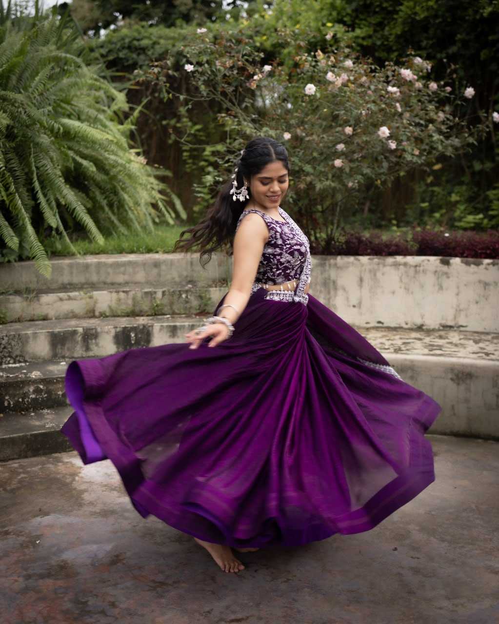 Ynf Satin RIN119 9042 Lehengas Wholesale Fancy Lehenga Traditional Lehenga Satin Lehenga Manufacturer- Kapda Export