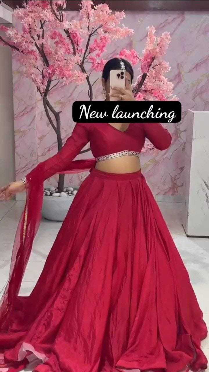 Ynf Satin RIN157 LEHENGA-10 Lehengas Plus Size Collections Wholesale Designer Lehenga Wedding Lehenga Satin Lehenga Manufacturer- Kapda Export