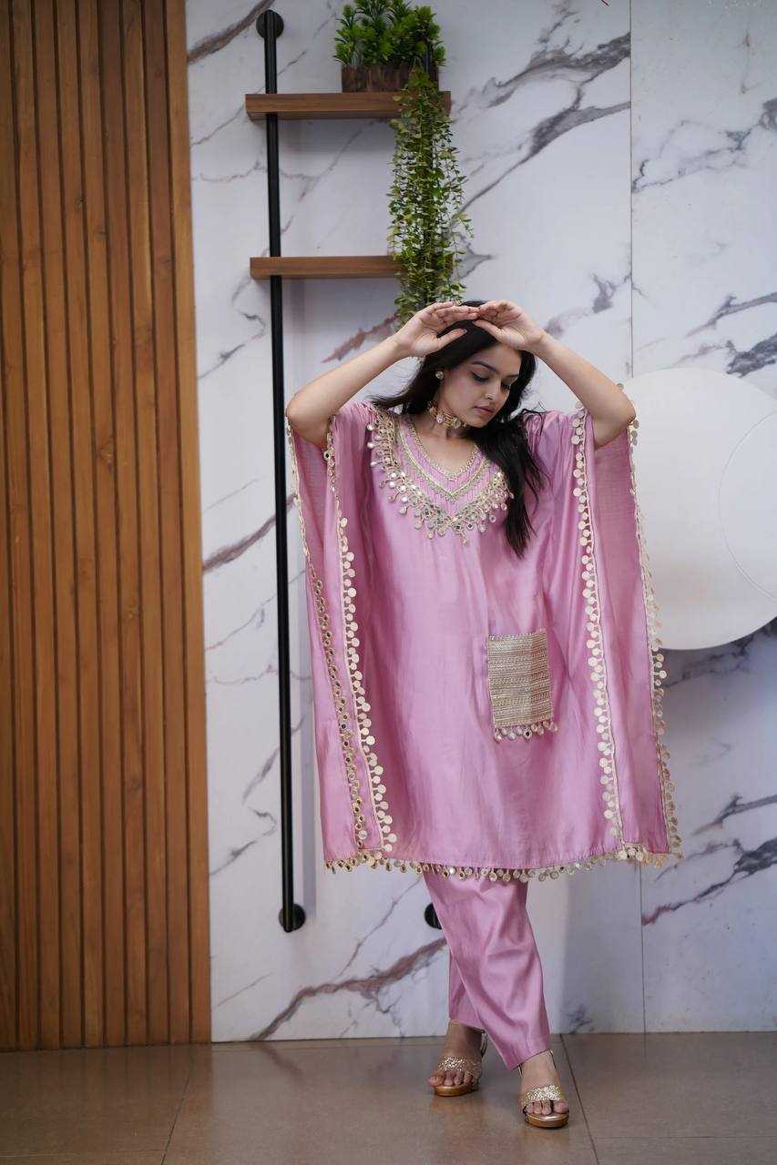 Ynf Satin RIN215 1122 Kurti Wholesale Party Wear Kurtis Kurtis With Bottom Kaftan Kurtis Manufacturer- Kapda Export