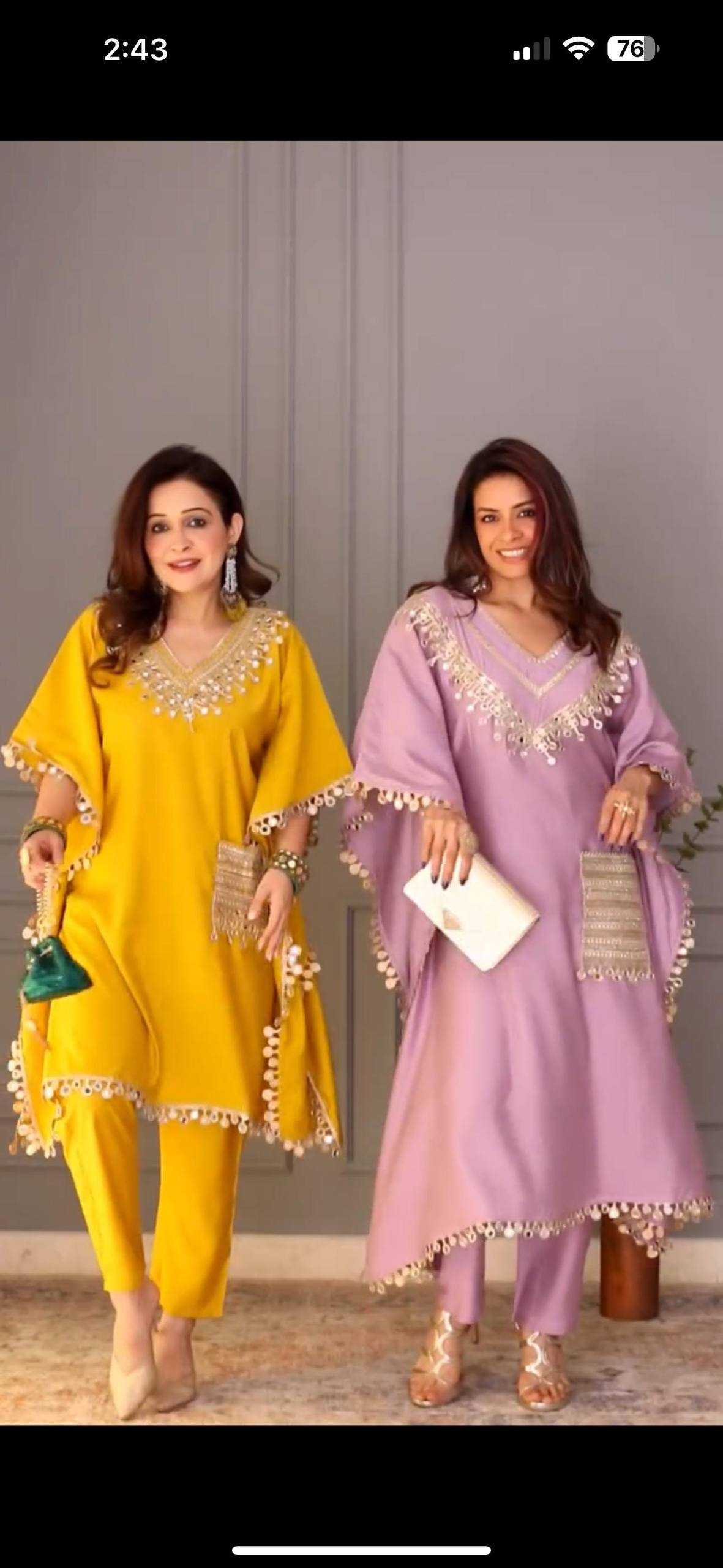 Ynf Satin RIN215 1122 Kurti Wholesale Party Wear Kurtis Kurtis With Bottom Kaftan Kurtis Manufacturer- Kapda Export