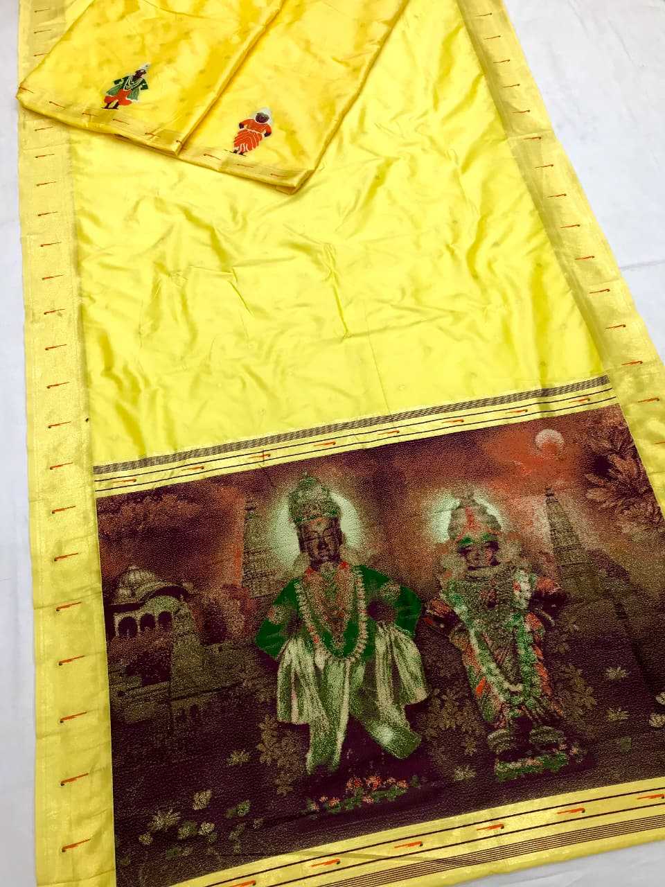 Ynf Silk KESH548 Balaji Sarees Festive Collections Wholesale Printed Sarees Traditional Sarees Silk Sarees Manufacturer- Kapda Export