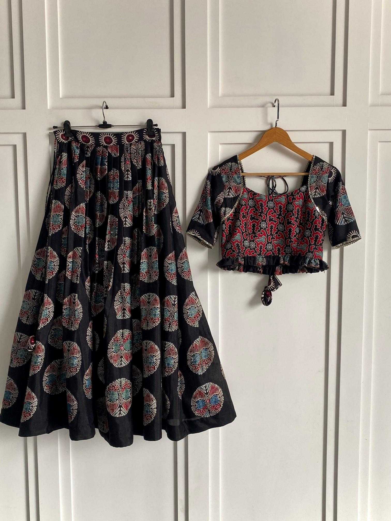 Ynf Soft Cotton Silk KESH249 Navratri Gowns Wholesale Designer Gowns Silk Gowns Black Gown Manufacturer- Kapda Export