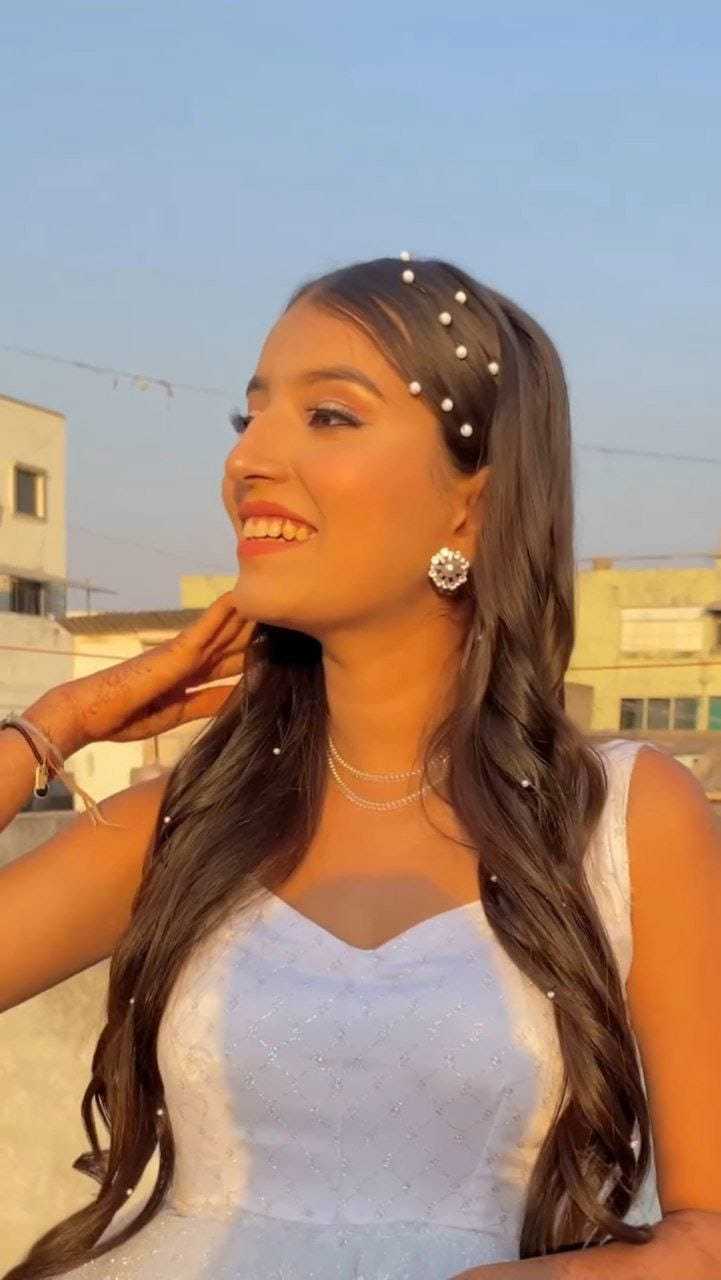 Ynf Soft Net RIN157 2182 Gowns Festive Collections Plus Size Collections Wholesale Sequin Gowns White Gown Onam Collections Manufacturer- Kapda Export