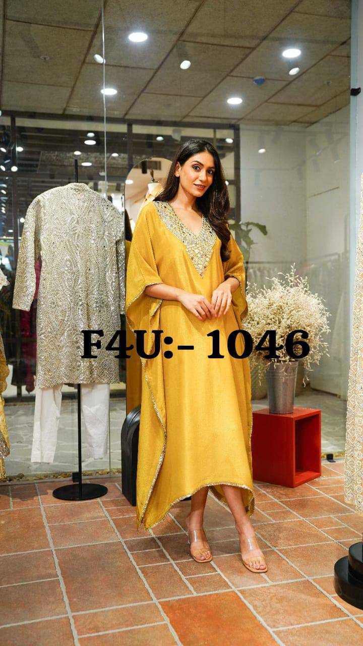 Ynf Tabby Silk KESH531 1046 Kurti Wholesale Mirror Work Kurti Embroidered Kurtis Kaftan Kurtis Manufacturer- Kapda Export
