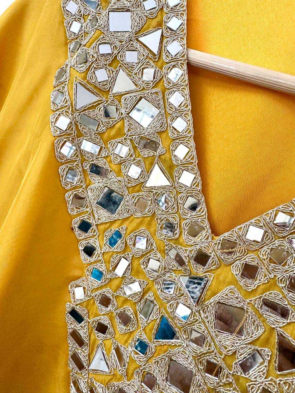 Ynf Tabby Silk KESH531 1046 Kurti Wholesale Mirror Work Kurti Embroidered Kurtis Kaftan Kurtis Manufacturer- Kapda Export