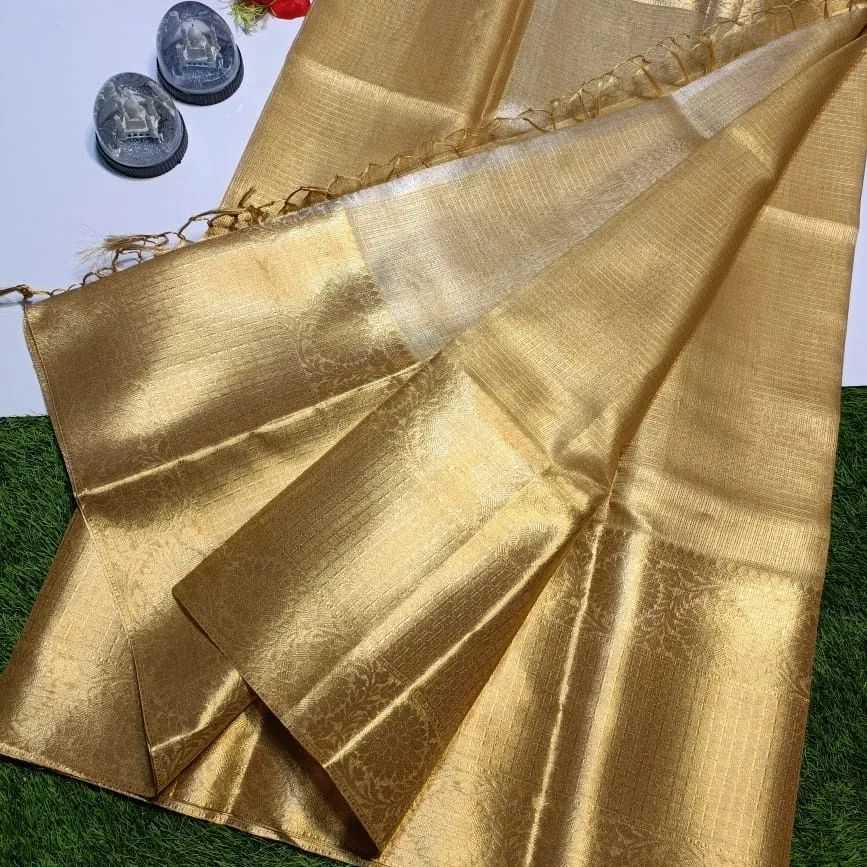 Ynf Tissue Silk RIN118 GOLDI Silk Sarees Wedding Collections Wholesale Kota Sarees Designer Silk Sarees Haldi Outfits Manufacturer- Kapda Export